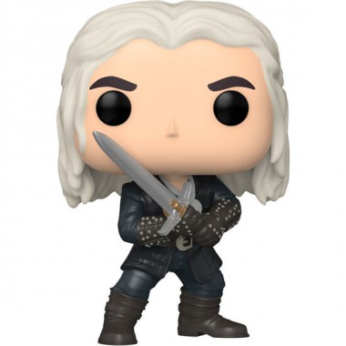 FIGURA POP THE WITCHER GERALT WITH SWORD