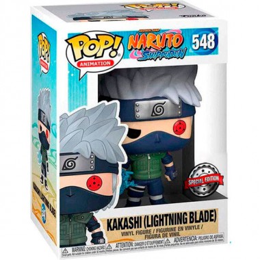 FIGURA POP NARUTO SHIPPUDEN KAKASHI LIGHTNING BLADE EXCLUSIVE