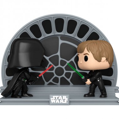 FIGURA POP STAR WARS 40TH DARTH VADER VS LUKE SKYWALKER