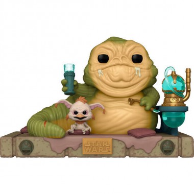 FIGURA POP STAR WARS 40TH JABBA THE HUTT & SALACIOUS B CRUMB