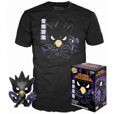 SET FIGURA POP & TEE MY HERO ACADEMIA TOKOYAMI