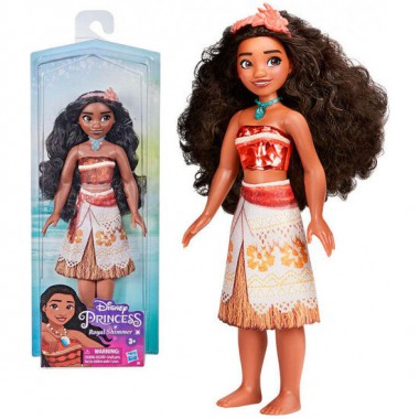 MUÑECA BRILLO REAL MOANA VAIANA DISNEY