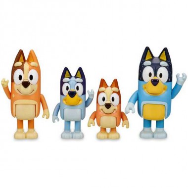 PACK 4 FIGURAS BLUEY S.2