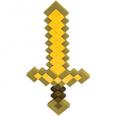 ESPADA ORO MINECRAFT