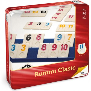 RUMMI CLASIC EN CAJA METAL 27X27