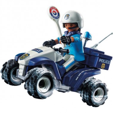 PLAYMOBIL ACTION POLICÍA SPEED QUAD