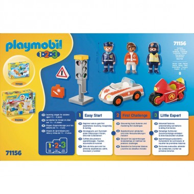 PLAYMOBIL 1.2.3 HÉROES DEL DÍA A DÍA