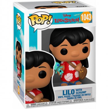 FIGURA POP DISNEY LILO AND STITCH LILO WITH SCRUMP