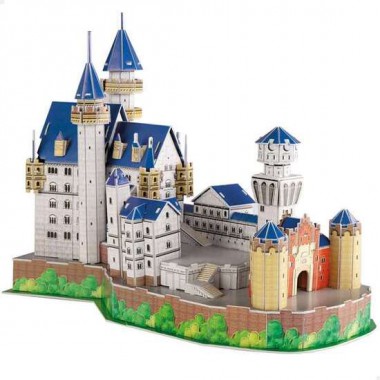 PUZZLE 3D NEW SWAN CASTLE 95 PIEZAS. 43,5X18,5X33 CM