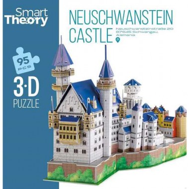 PUZZLE 3D NEW SWAN CASTLE 95 PIEZAS. 43,5X18,5X33 CM