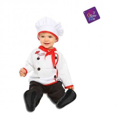 DISFRAZ BEBE CHEF TALLA 7-12 MESES