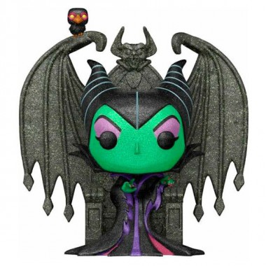 FIGURA POP DISNEY VILLAINS MALEFICENT ON THRONE DIAMOND EXCLUSIVE