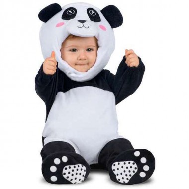 DISFRAZ BEBÉ PANDA TALLA 7-12 MESES