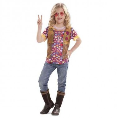 CAMISETA HIPPIE GIRL 8-10 AÑOS