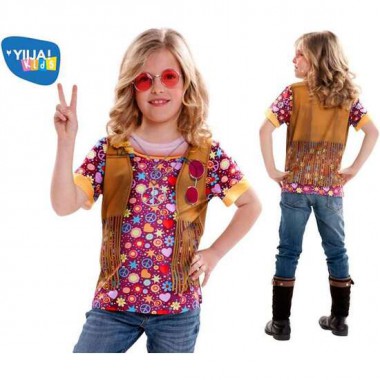 CAMISETA HIPPIE GIRL 2-4 AÑOS