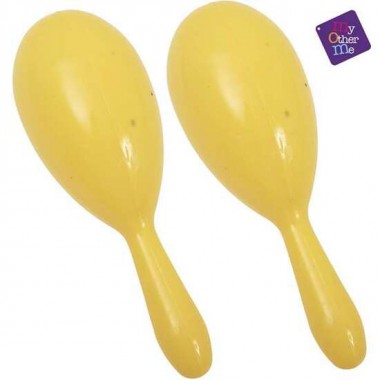 MARACAS DE PLÁSTICO 31,5 CM