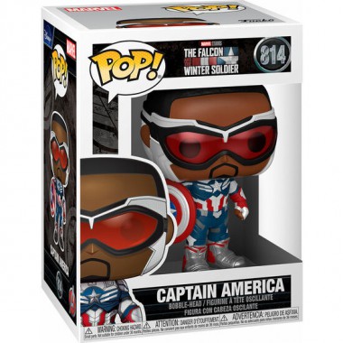 FIGURA POP MARVEL THE FALCON & WINTER SOLDIER CAPTAIN AMERICA