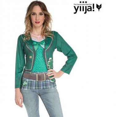 CAMISETA ADULTO SAN PATRICIO MUJER TALLA M