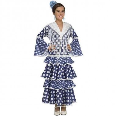 DISFRAZ FLAMENCA ALVERO 5-6 AÑOS (VESTIDO (NO INCLUYE MANTONCILLO))