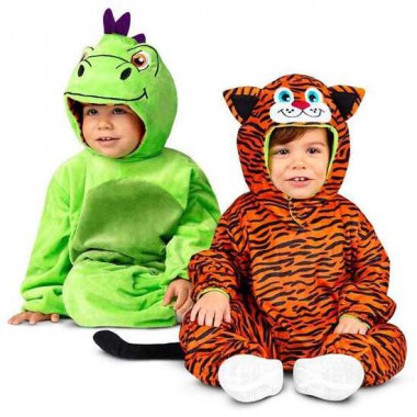 DISFRAZ DRAGON-TIGRE REVERSIBLE TALLA 3-4 AÑOS