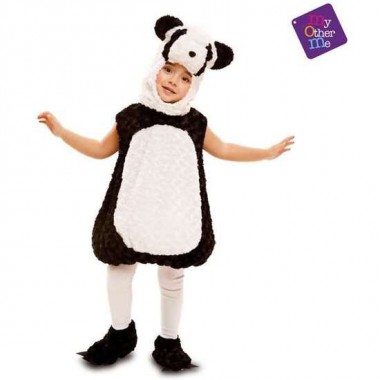 DISFRAZ PANDA PELUCHE TALLA 3-4 AÑOS