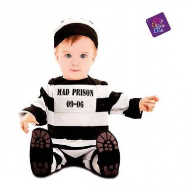 DISFRAZ BABY PRISONER TALLA 7-12 M