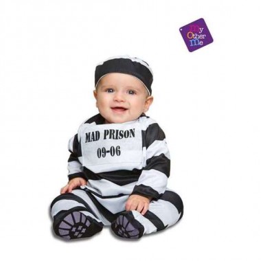 DISFRAZ BABY PRISONER TALLA 7-12 M