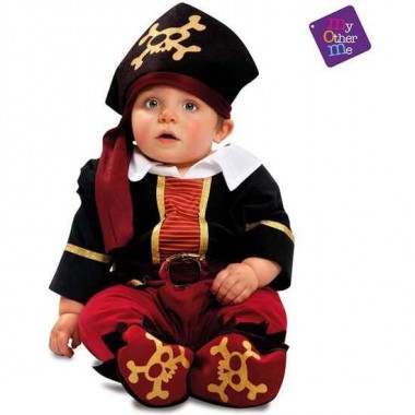 DISFRAZ PIRATA BEBÉ NIÑO TALLA 12-24 M