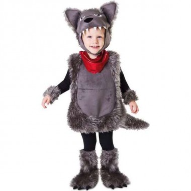 DISFRAZ PEQUEÑO LOBO TALLA 5-6 AÑOS