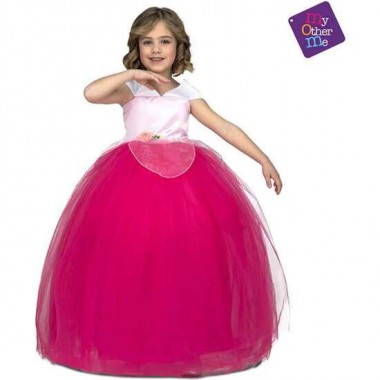 DISFRAZ PRINCESA TUTÚ ROSA TALLA 7-9 Y