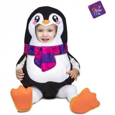 DISFRAZ BEBE BALOON PINGÜINO TALLA 7-12 MESES