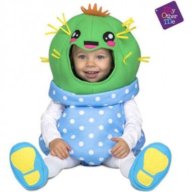 DISFRAZ BEBE BALOON CACTUS TALLA 7-12 MESES