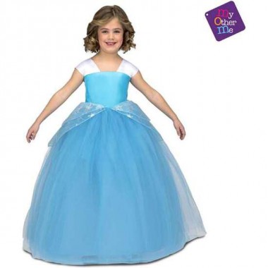 DISFRAZ PRINCESA TUTÚ AZUL TALLA 10-12 Y