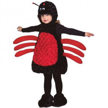 DISFRAZ ARAÑA PELUCHE TALLA 3-4 Y