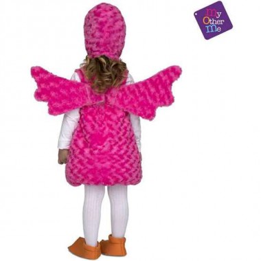 DISFRAZ FLAMENCO PELUCHE TALLA 12-24 M