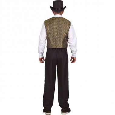 DISFRAZ CHALECO CROUPIER VAQUERO ML (CHALECO)