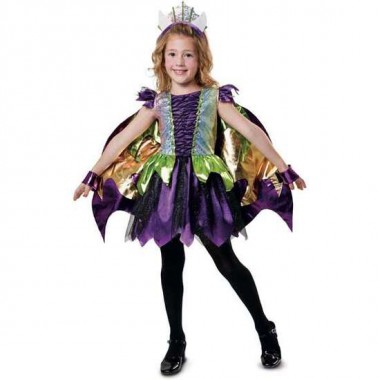 DISFRAZ DRAGON PRINCESS 5-6 AÑOS (VESTIDO Y DIADEMA)