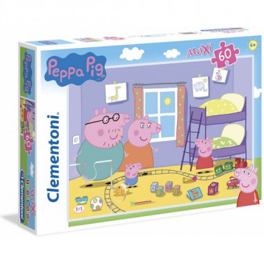 PUZZLE MAXI PEPPA PIG 60PZS