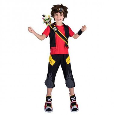 DISFRAZ ZAK STORM 5-6(ESPADA,PELUCA,DIADEMA,BRAZALETE,BANDOLERA,CAMISACHALECO,PANTALÓN Y CUBREBOTAS