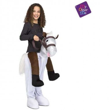 DISFRAZ INFANTIL CABALLO A HOMBROS TALLA UNICA