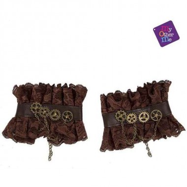 MUÑEQUERAS STEAMPUNK ONE SIZE