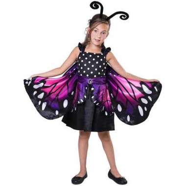 DISFRAZ NIÑA MARIPOSA TALLA 5-6 AÑOS