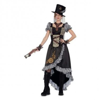 DISFRAZ LADY STEAMPUNK TALLA S