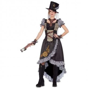 DISFRAZ LADY STEAMPUNK TALLA M-L