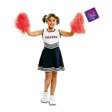 DISFRAZ CHEERLEADER 5-6 AÑOS (VESTIDO)