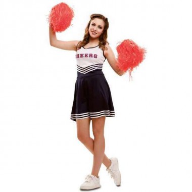 DISFRAZ CHEERLEADER ML (VESTIDO)