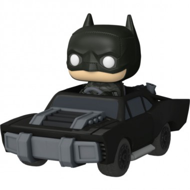 FIGURA POP RIDE MOVIES DC COMICS THE BATMAN BATMAN IN BATMOBILE