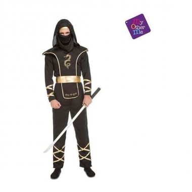 DISFRAZ BLACK NINJA TALLA M-L