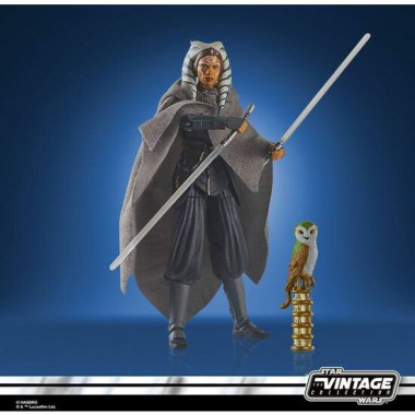 FIGURA AHSOKA TANO AND GROGU VINTAGE COLLECTION STAR WARS 10CM