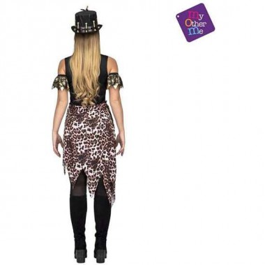 DISFRAZ VOODOO CANNIBAL TALLA M-L (VESTIDO Y BRAZALETES)